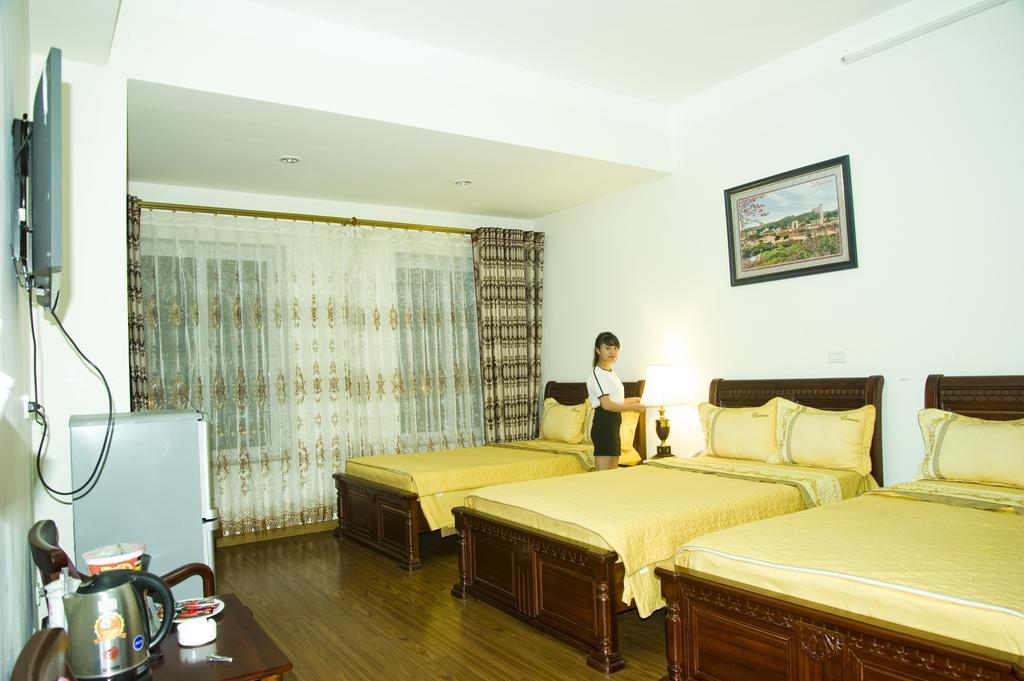 Lao Cai Galaxy Hotel Exterior foto
